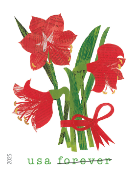 2025 Holiday Cheer Stamps USPS Forever Stamps image 3
