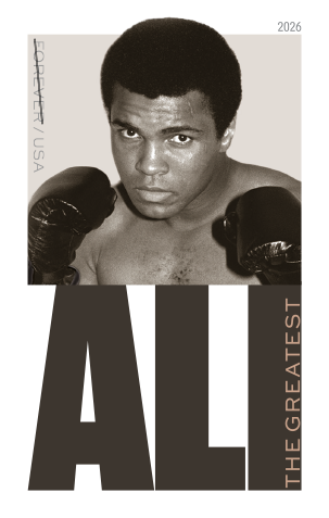 2026 Muhammad Ali Stamps USPS Forever Stamps image 2