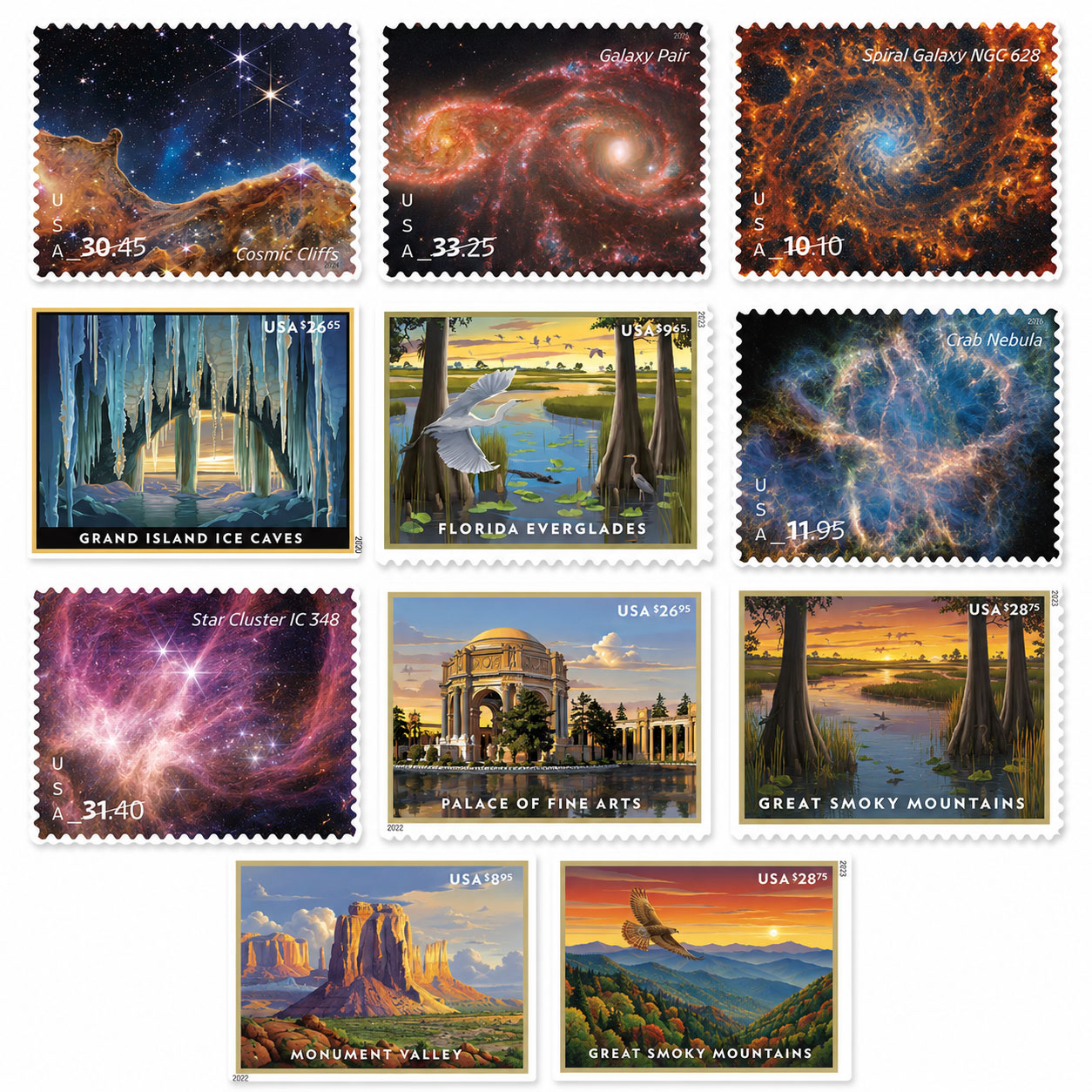 Priority Mail Stamps - Tool Stamps