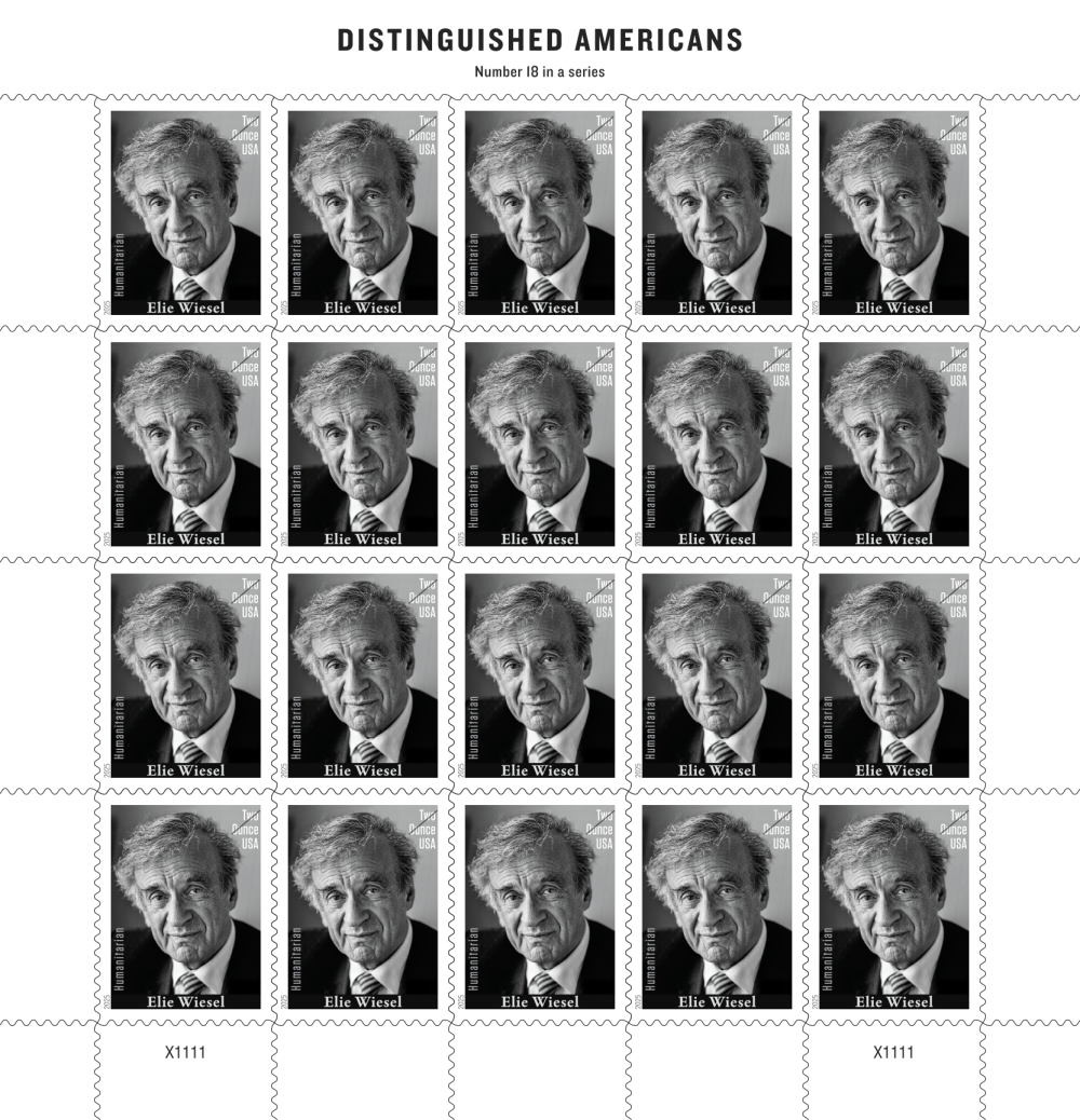 2025 Elie Wiesel Two Ounce Stamps USPS Forever Stamps image 2