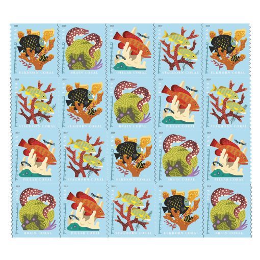 2019 Coral Reefs Forever®Stamp | Tool Stamps US Postage Stamps