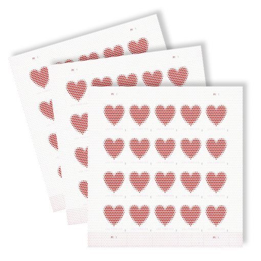2020 Made of Hearts Forever Stamps | Tool Stamps US Postage Stamps