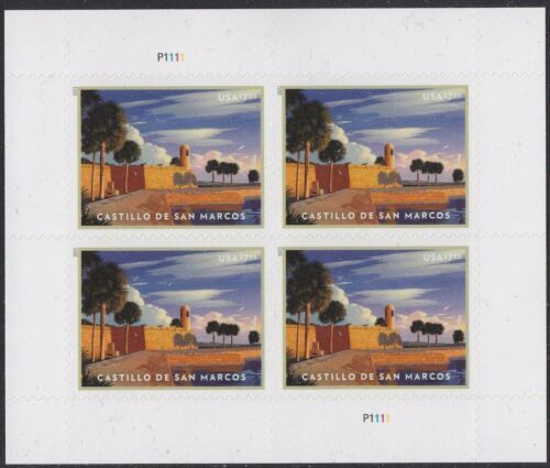 2021 Castillo De San Marcos Stamps | Tool Stamps US Postage Stamps