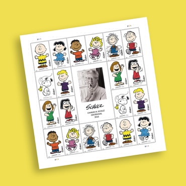 2022 Charles M. Schulz Forever®Stamp | Tool Stamps US Postage Stamps