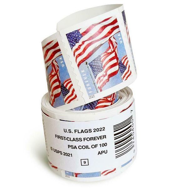 2022 U.S. Flag Forever Stamps  Roll | Tool Stamps US Postage Stamps