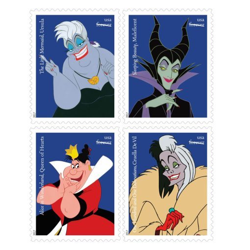 2017 Disney Villains Forever®Stamp | Tool Stamps US Postage Stamps