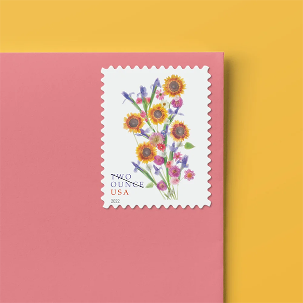 2022 Sunflower Bouquet Two Ounce Forever®Stamp | Tool Stamps US Postage Stamps