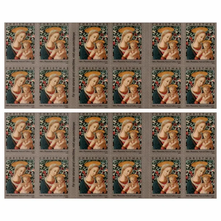 2011 Madonna of the Candelabra stamps | Tool Stamps US Postage Stamps