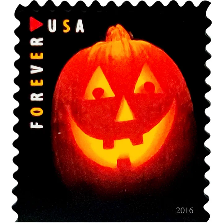 2016 Jack-o’-Lanterns Stamps | Tool Stamps US Postage Stamps