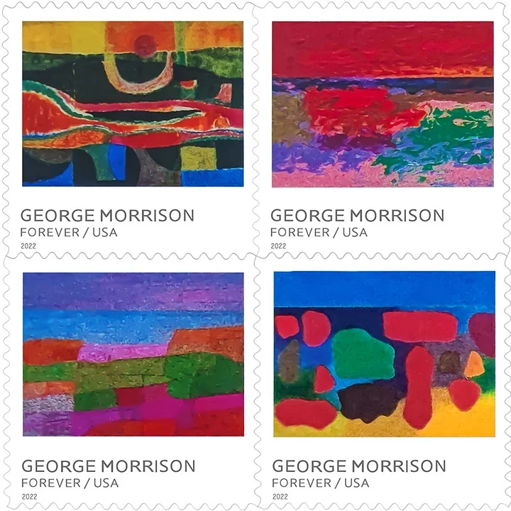 2022 George Morrison Stamps | Tool Stamps US Postage Stamps