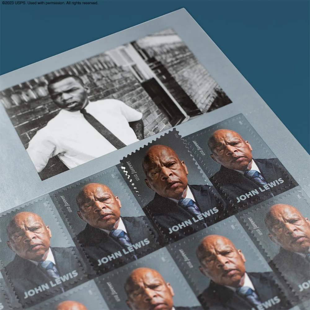 2023 John Lewis Forever®Stamp | Tool Stamps US Postage Stamps