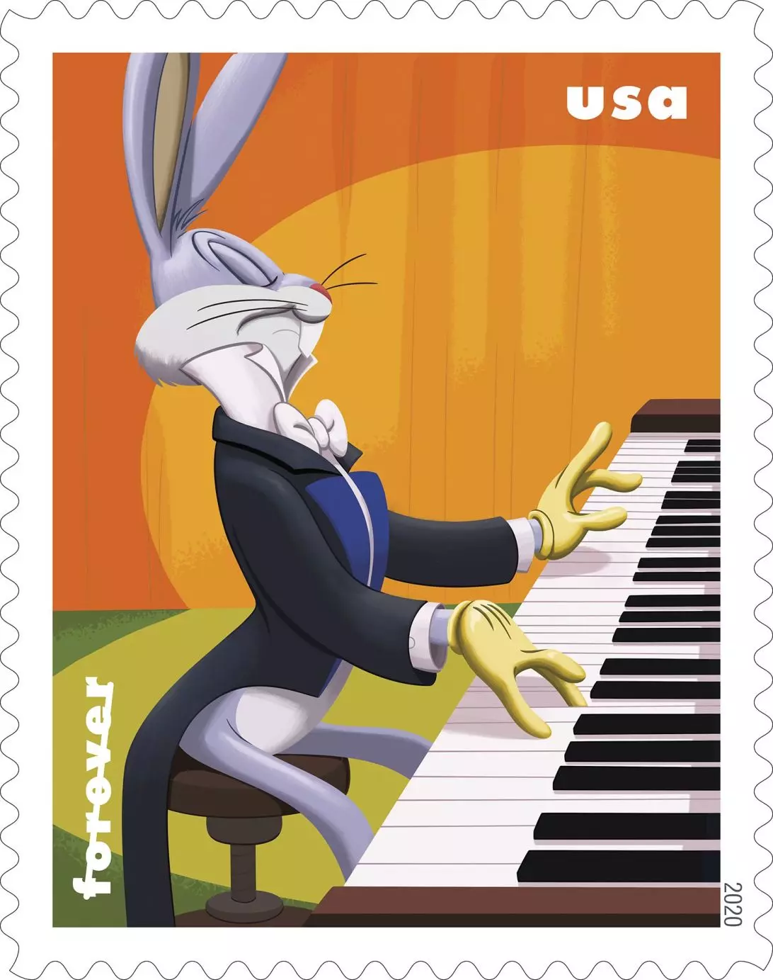 2020 Bugs Bunny Stamps | Tool Stamps US Postage Stamps