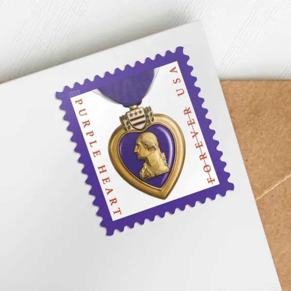 2019 Purple Hear Medal Stamps | Tool Stamps US Postage Stamps