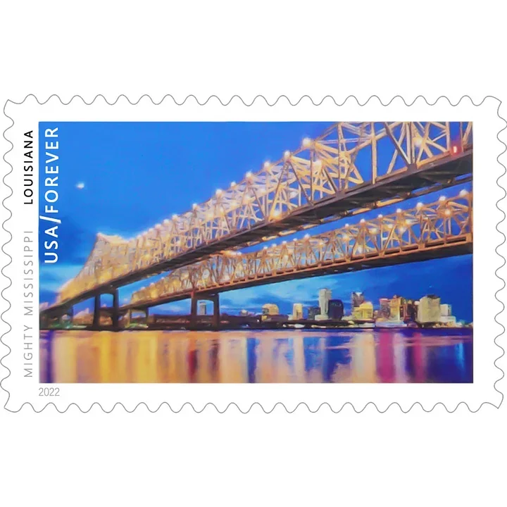 2022 Mighty Mississippi Stamps | Tool Stamps US Postage Stamps