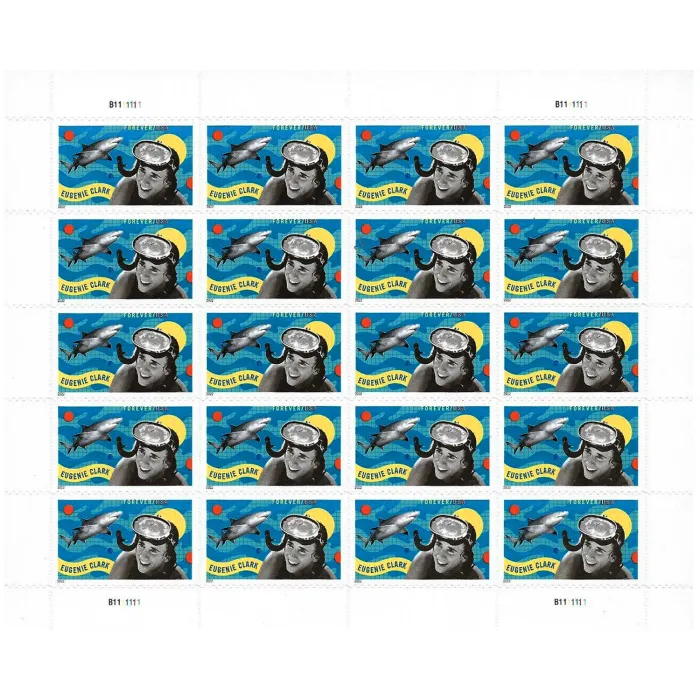 2022 Eugenie Clark Stamps | Tool Stamps US Postage Stamps