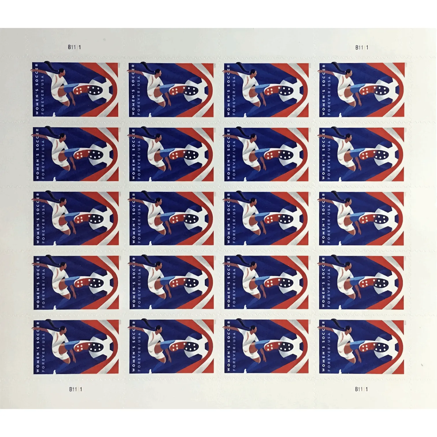 2023 Women's Soccer Stamps | Tool Stamps US Postage Stamps