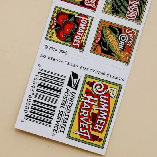 2015 SUMMER HARVEST Stamps | Tool Stamps US Postage Stamps