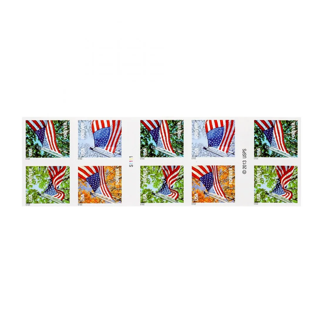 2013 A Flag for All Seasons books | Tool Stamps US Postage Stamps