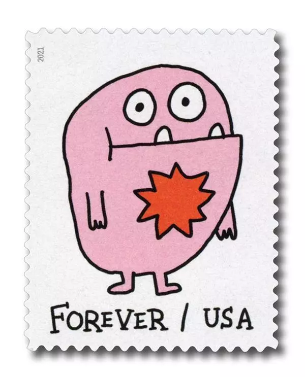 2021 Message Monsters Stamps | Tool Stamps US Postage Stamps