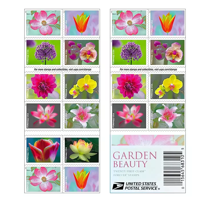 2021 Garden Beauty Stamps | Tool Stamps US Postage Stamps