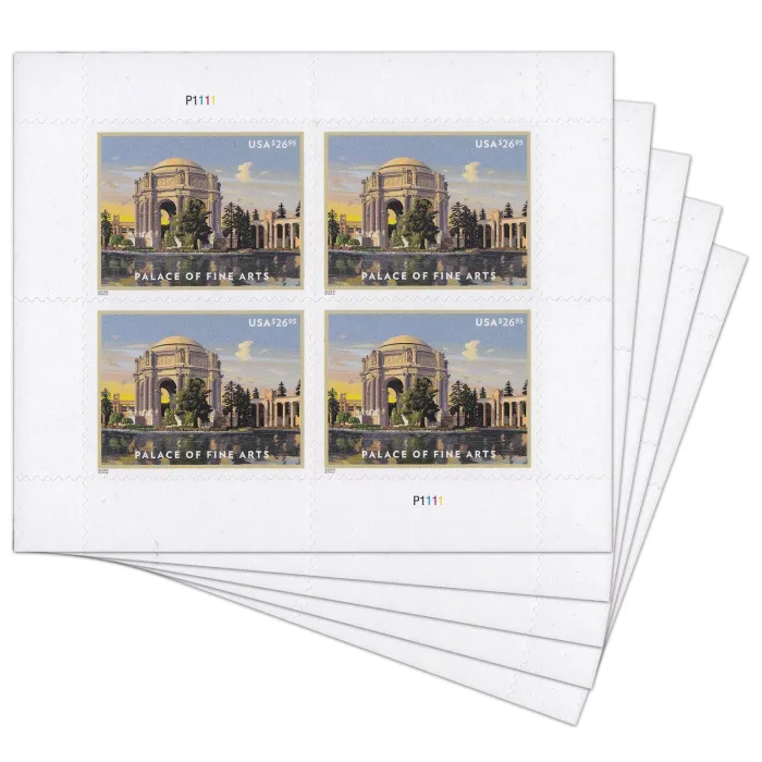 2022 Palace of Fine Arts Stamps | Tool Stamps US Postage Stamps