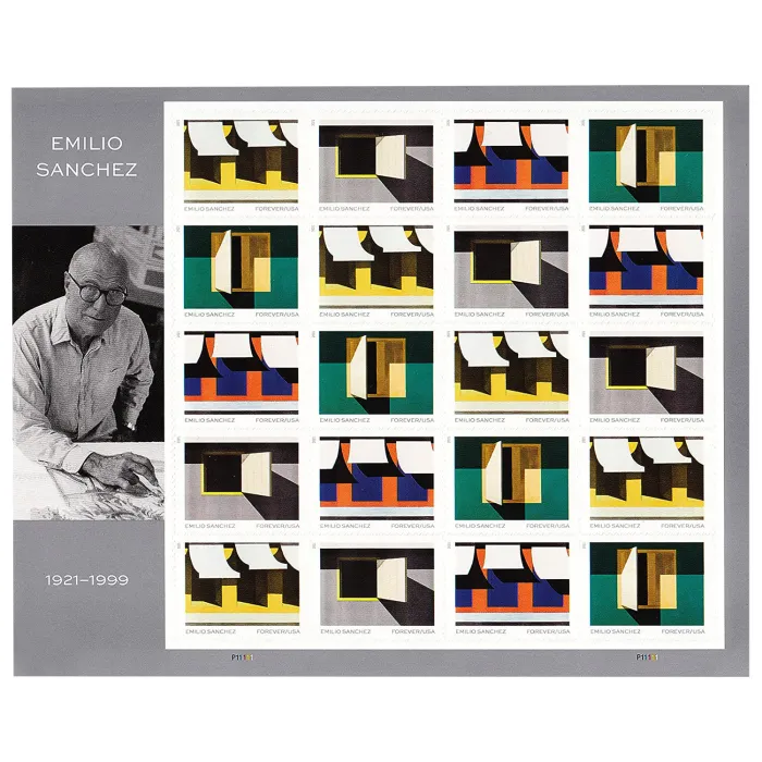2021 Emilio Sanchez Forever Stamps 100 PCS | Tool Stamps US Postage Stamps