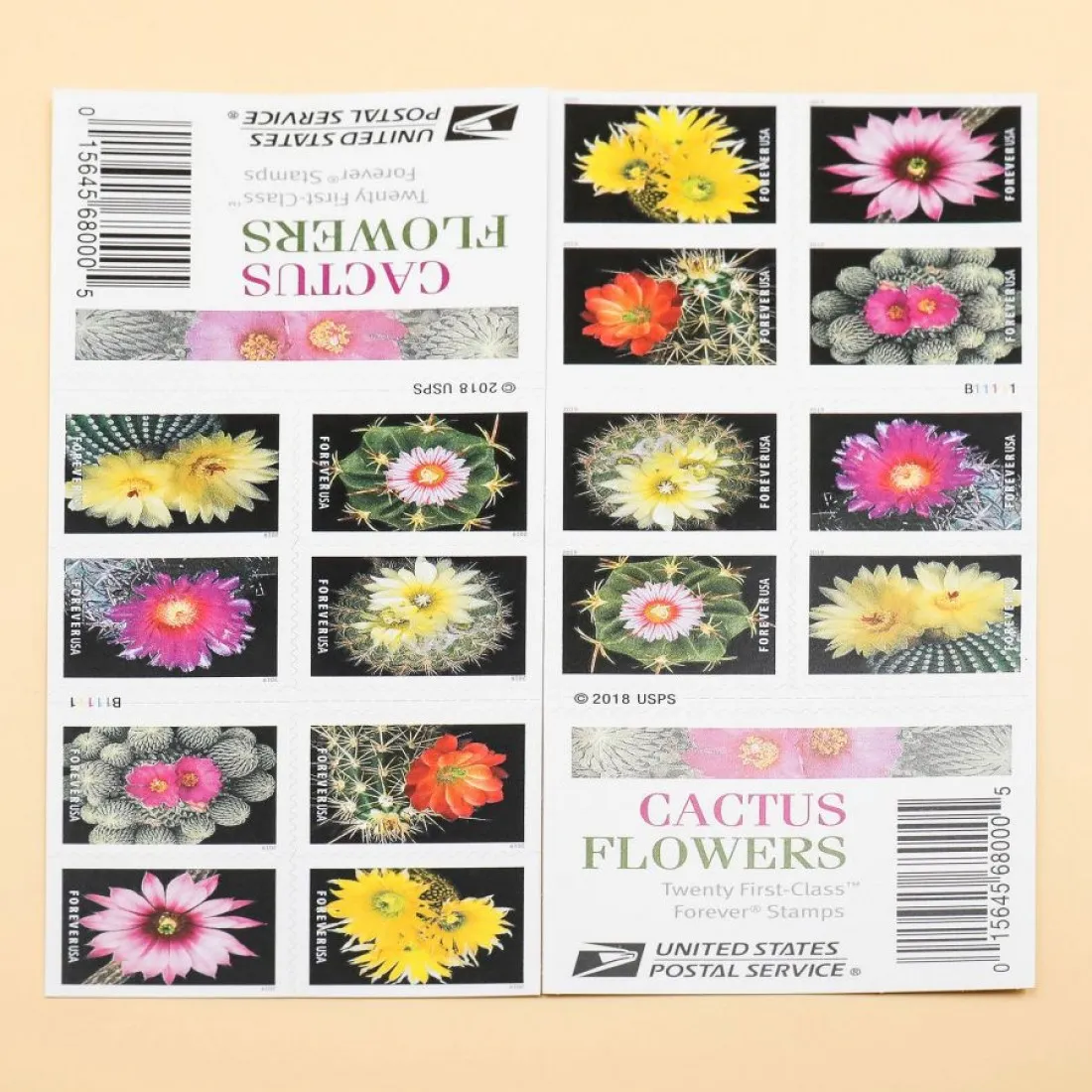 2019 Cactus Flowers Forever Stamps | Tool Stamps US Postage Stamps