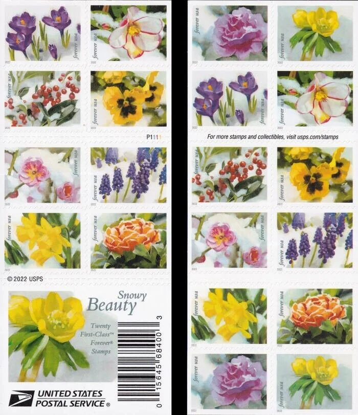 2022 Snowy Beauty | Tool Stamps US Postage Stamps