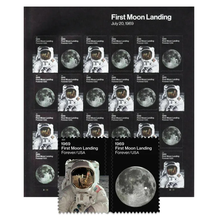 2019 First Moon Landing | Tool Stamps US Postage Stamps