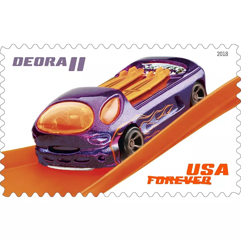 2018 Hot Wheels Stamps | Tool Stamps US Postage Stamps