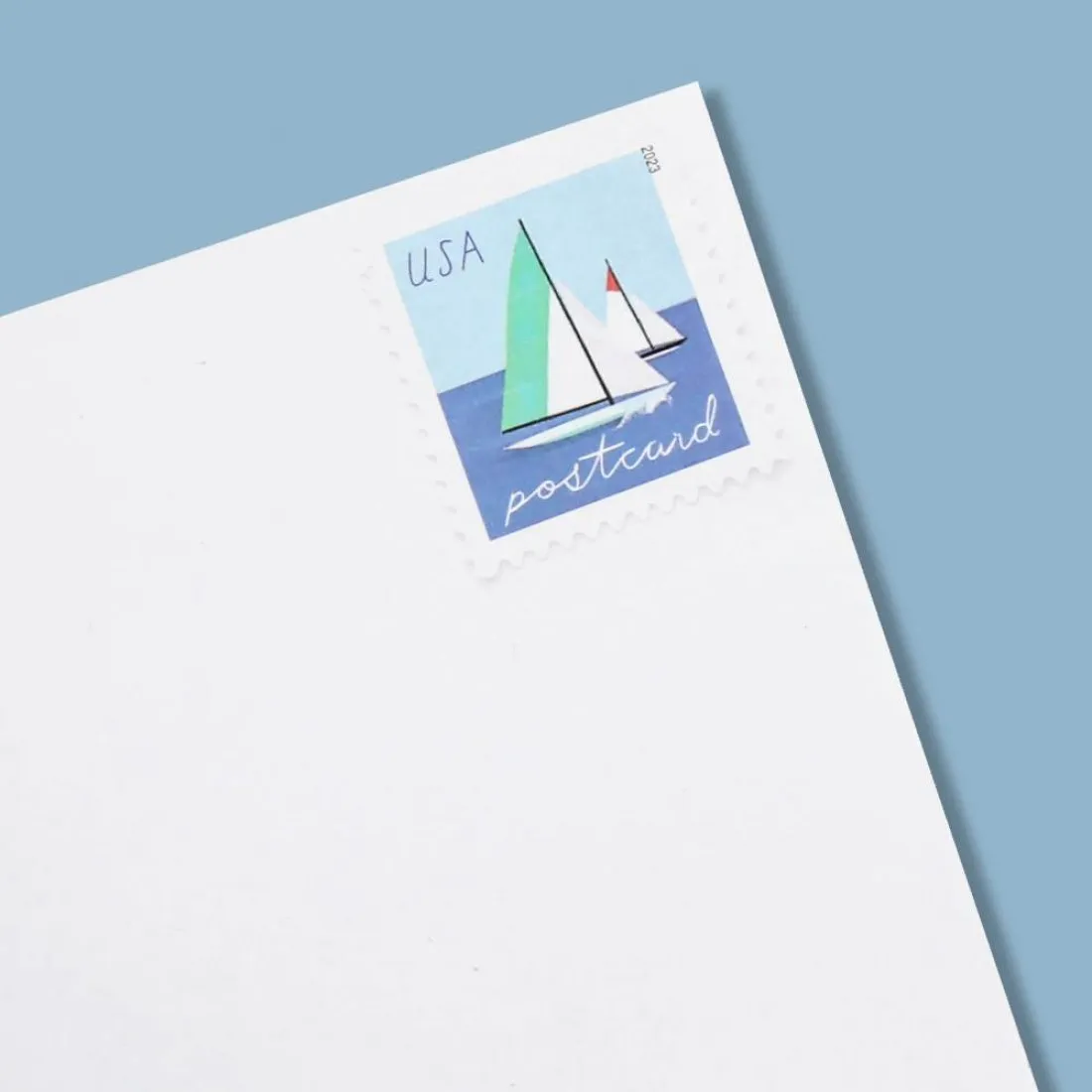 2023 Sailboats Postcard Stamps | Tool Stamps US Postage Stamps
