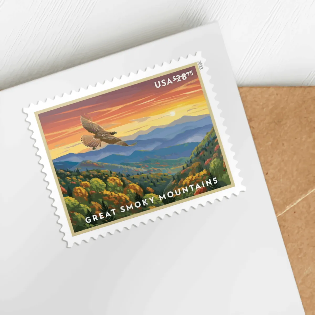 2023 Great Smoky Mountains (Express Mail) | Tool Stamps US Postage Stamps