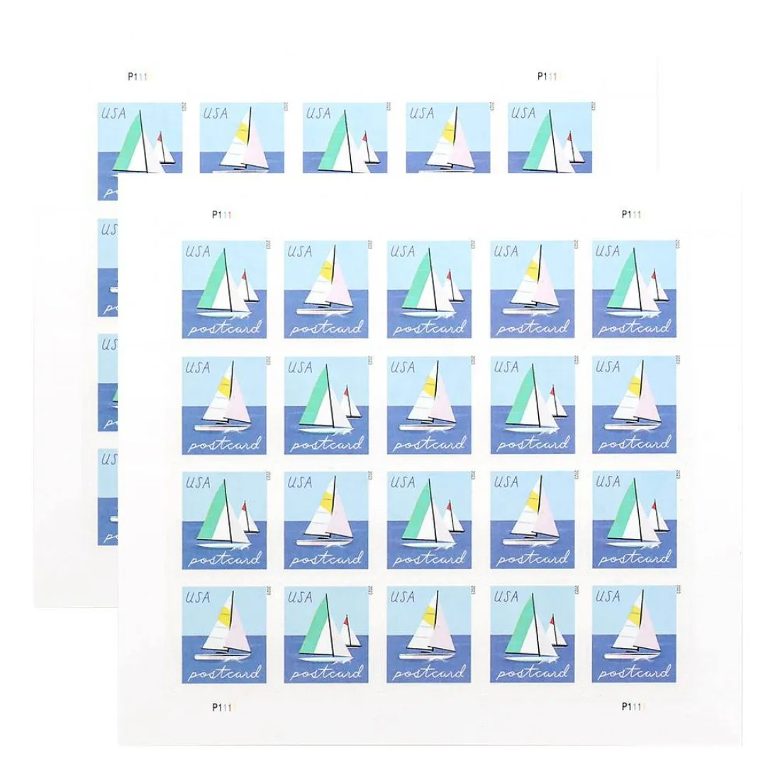 2023 Sailboats Postcard Stamps | Tool Stamps US Postage Stamps