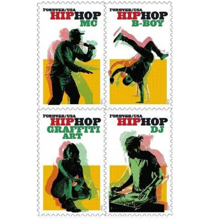 2020 Hip Hop Stamps | Tool Stamps US Postage Stamps