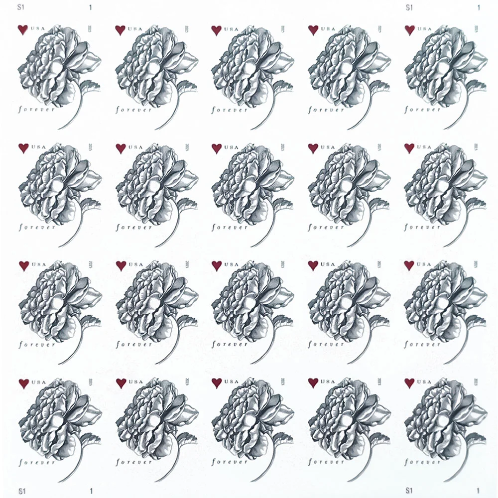 2015 VINTAGE ROSE Stamps | Tool Stamps US Postage Stamps