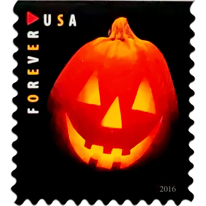 2016 Jack-o’-Lanterns Stamps | Tool Stamps US Postage Stamps