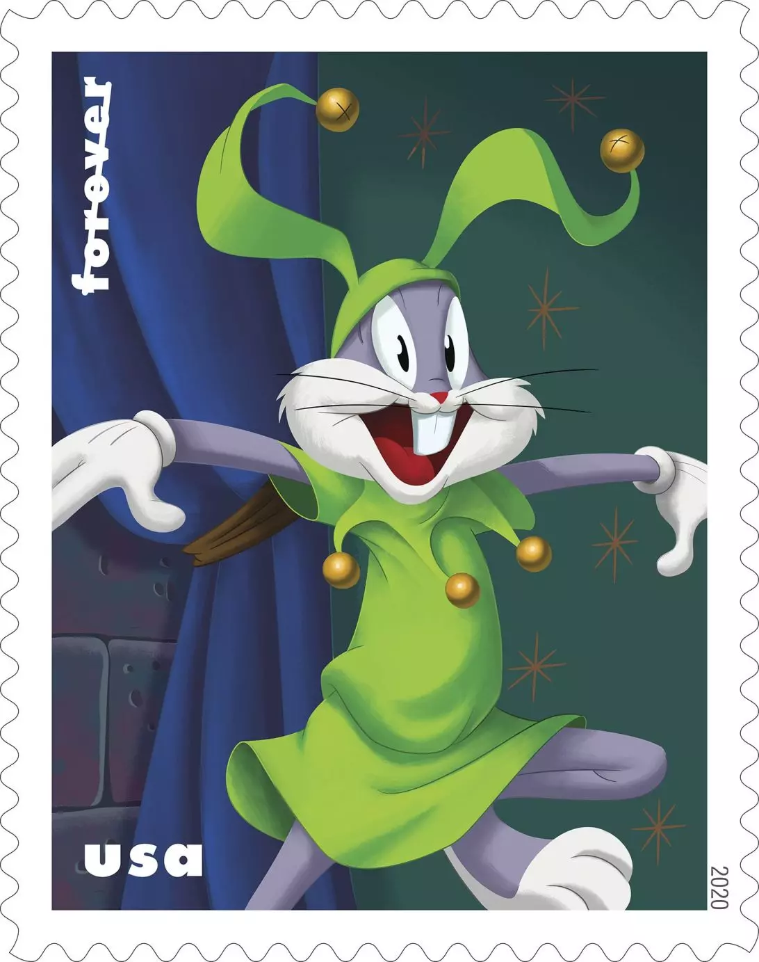 2020 Bugs Bunny Stamps | Tool Stamps US Postage Stamps