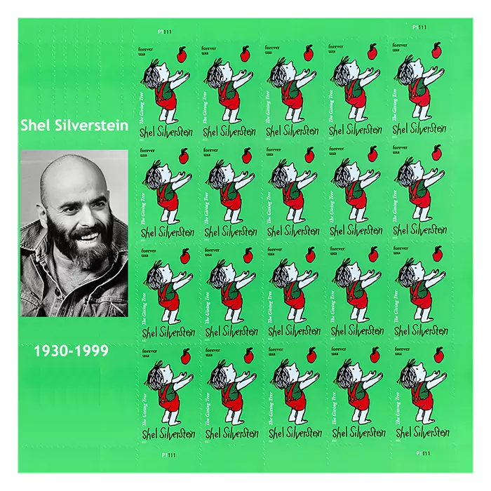 2022 Shel Silverstein Stamps | Tool Stamps US Postage Stamps