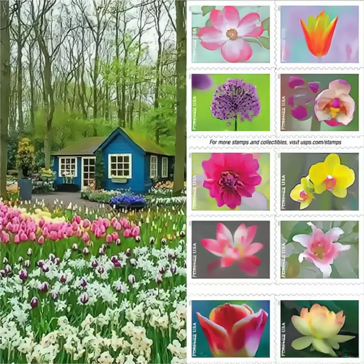 2021 Garden Beauty Stamps | Tool Stamps US Postage Stamps