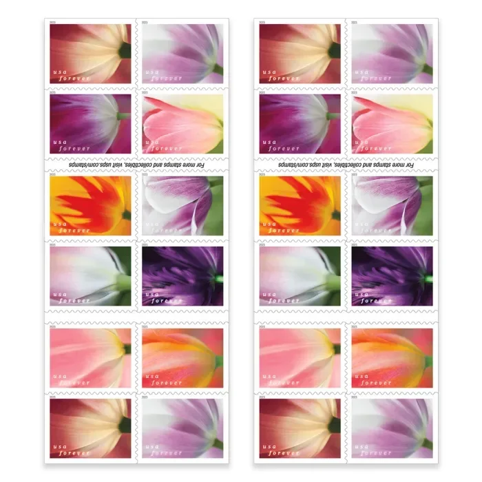 2023 Tulip Blossoms | Tool Stamps US Postage Stamps