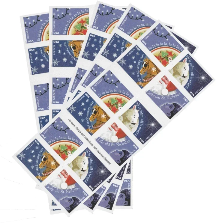 2017 Christmas Carols stamps | Tool Stamps US Postage Stamps