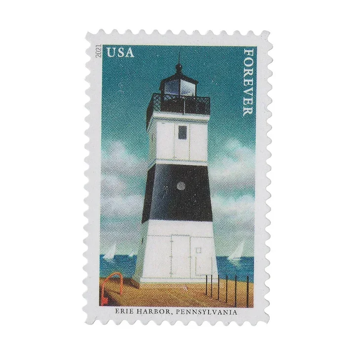 2021 Mid-Atlantic Lighthouses Stamps | Tool Stamps US Postage Stamps