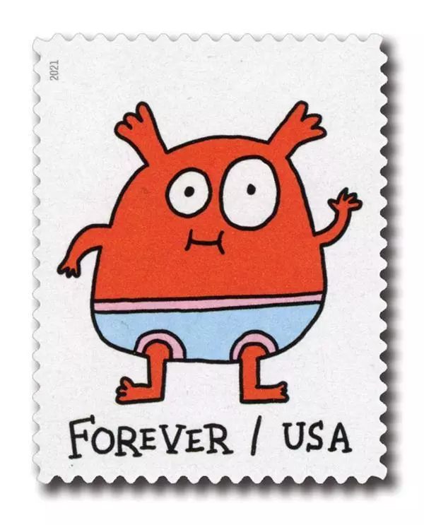 2021 Message Monsters Stamps | Tool Stamps US Postage Stamps