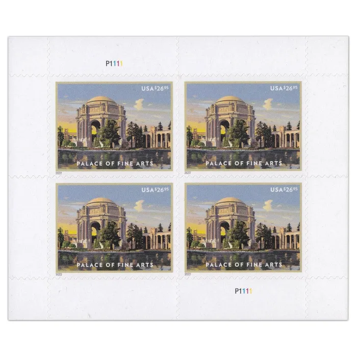 2022 Palace of Fine Arts Stamps | Tool Stamps US Postage Stamps