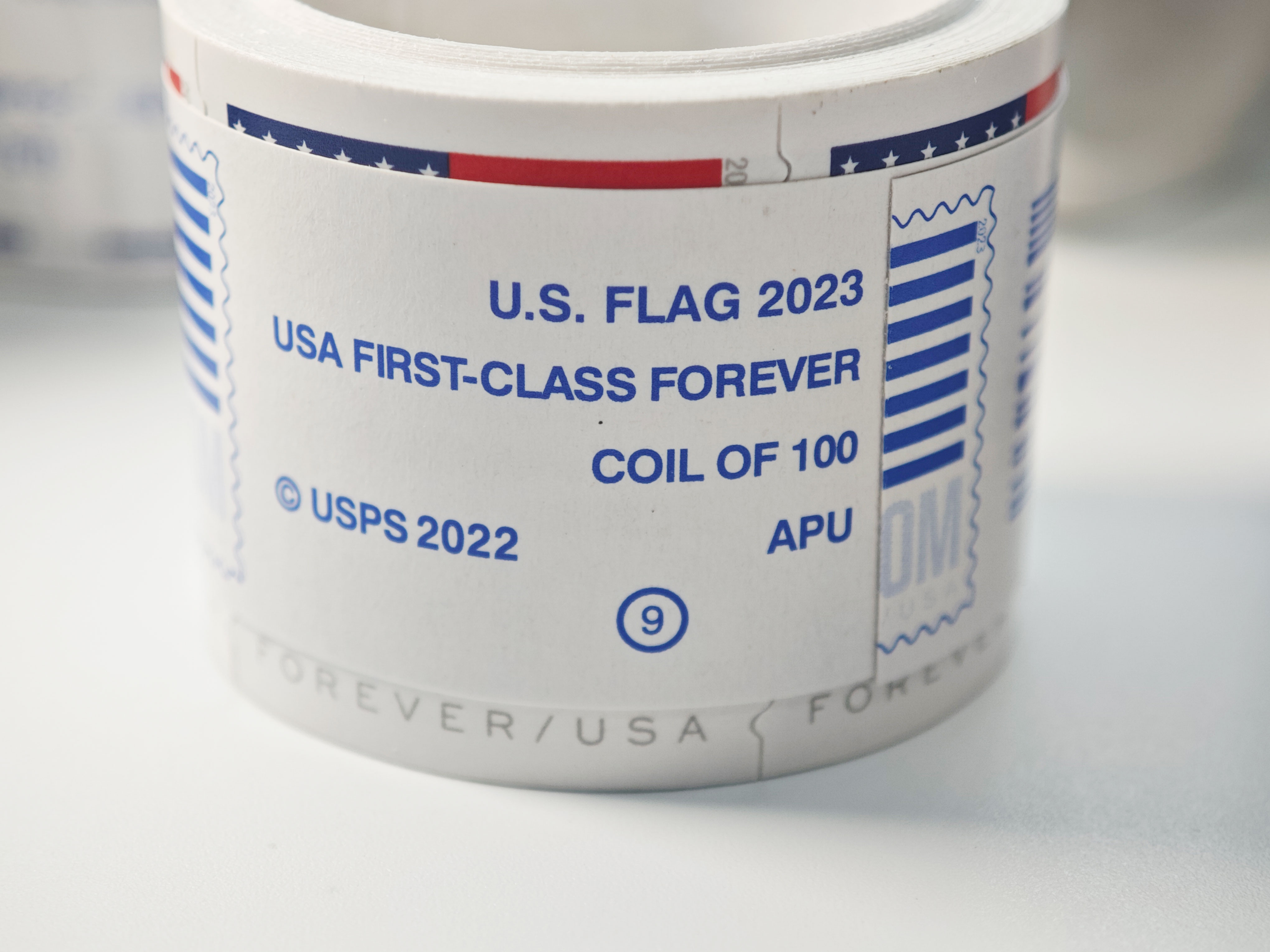 Big Sales! 3 U.S. Flag Stamps,3 Rolls/300 Pcs | Tool Stamps US Postage Stamps
