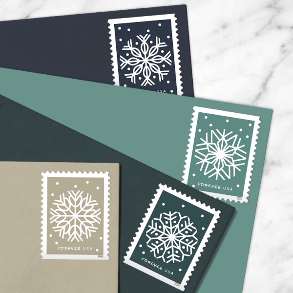 2024 Winter Whimsy Stamps | Tool Stamps US Postage Stamps