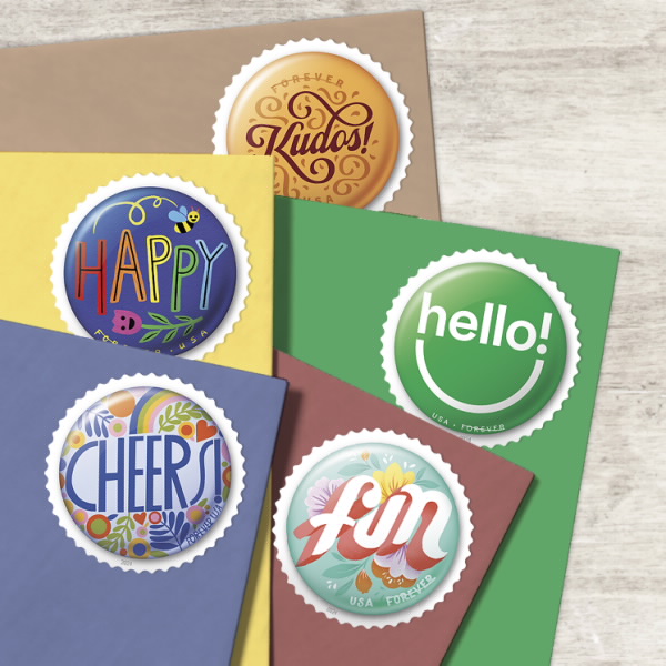 2024 Pinback Buttons Stamps | Tool Stamps US Postage Stamps