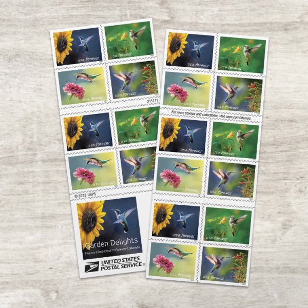 2024 Garden Delights Stamps | Tool Stamps US Postage Stamps