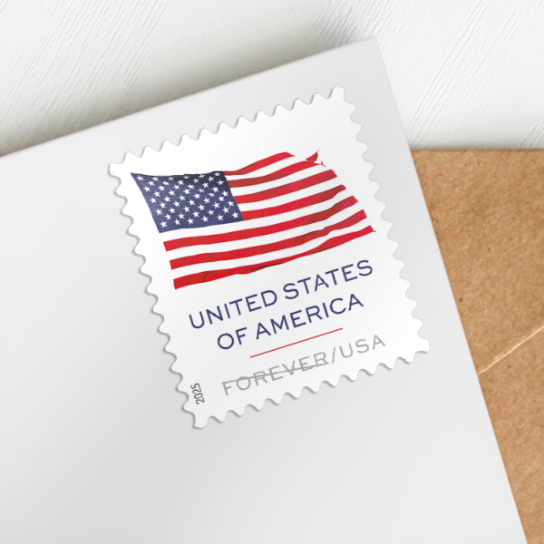 2025 U.S. Flag Stamps 10 rolls product photo by ToolStamps