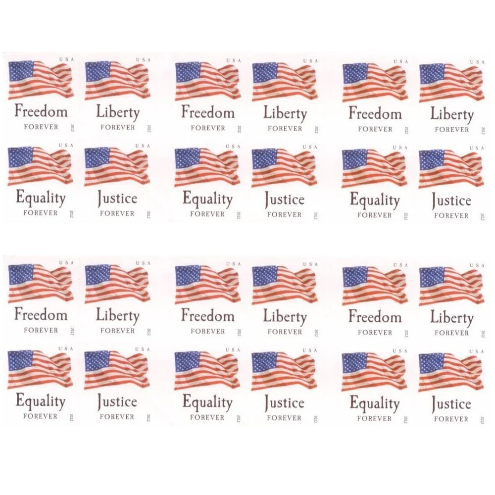 2012 U.S. Flag Forever Stamps books | Tool Stamps US Postage Stamps